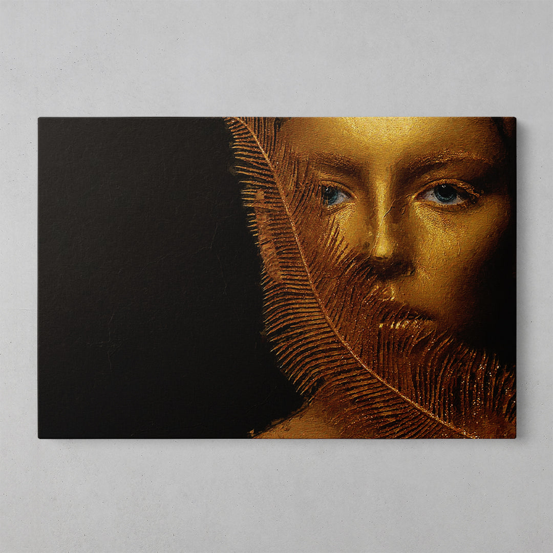 Golden Elegance Wall Art