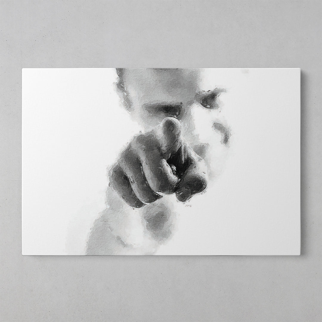 Artful Expressions: Male Model Poster & Canvas Wrap