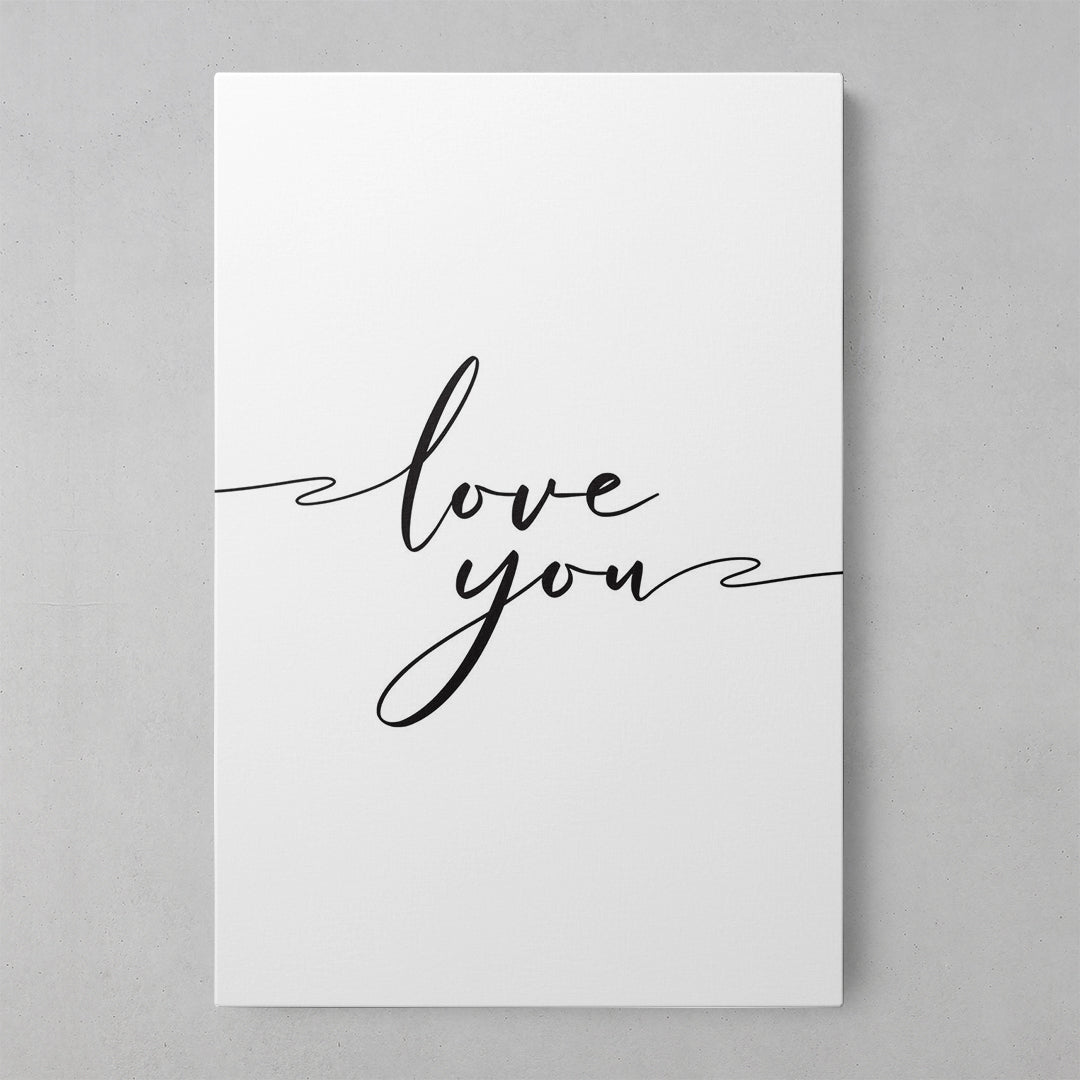 Artful Handwritten - Love you