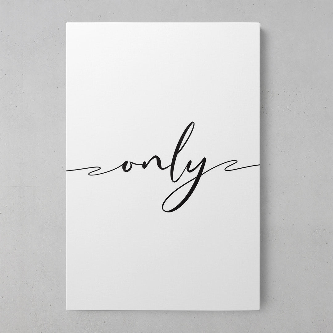 Inspirational Handwritten Quotes Canvas Art