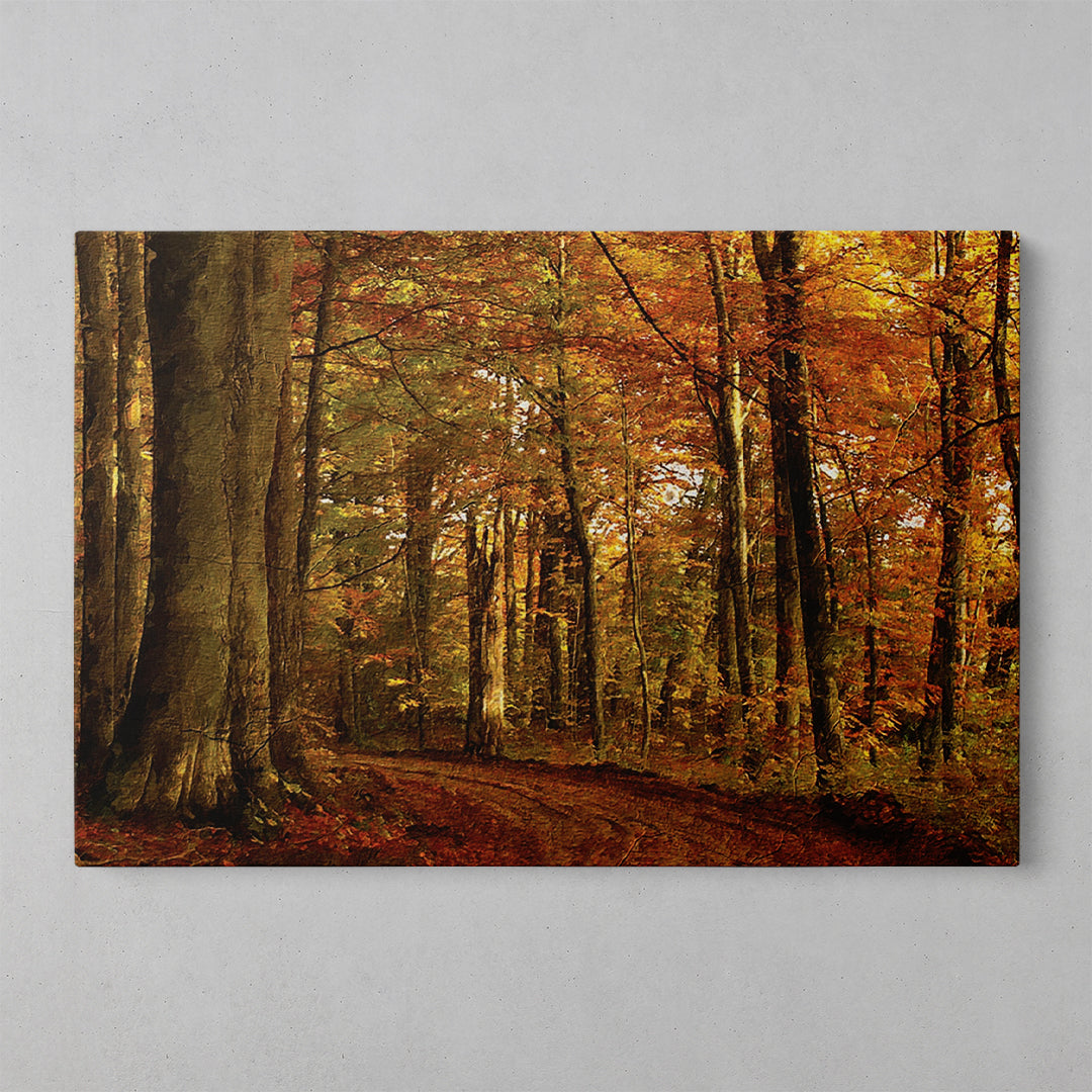 Nature's Serenity: A Forest Escape Wall Art