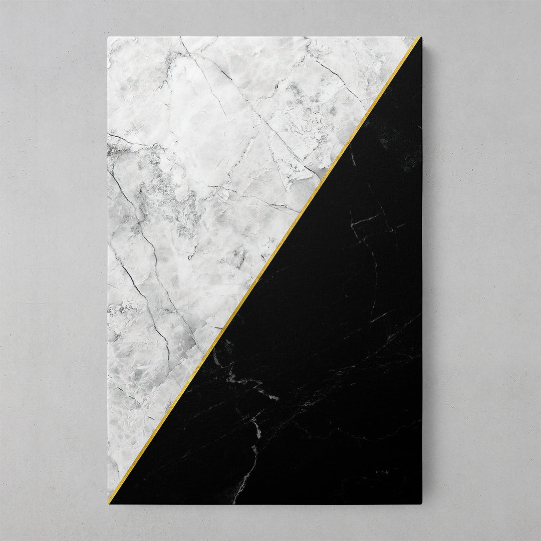 Pink Geometric Marble Art Print