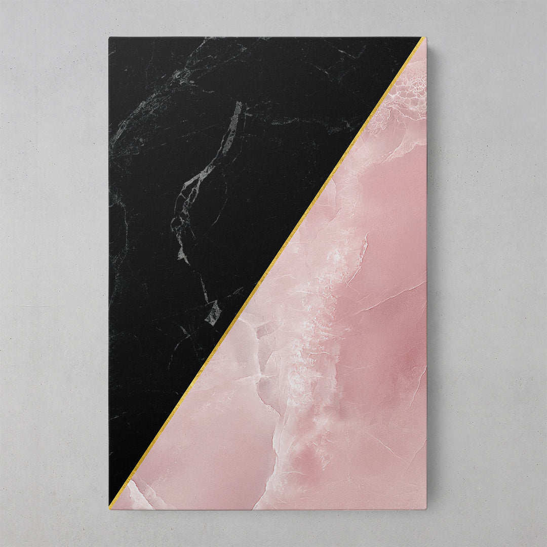 Rose Quartz Geometric Elegance