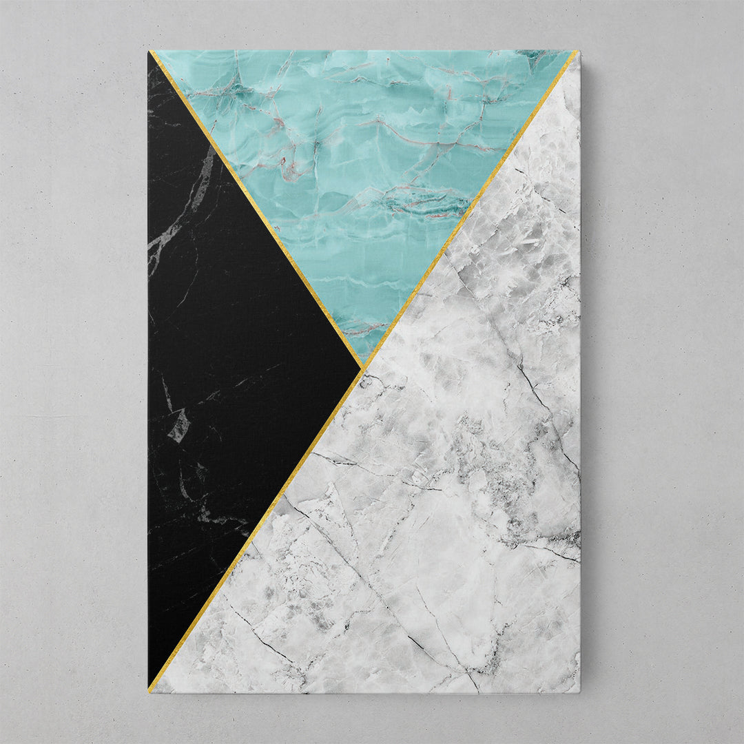 Turquoise Geometric Dreams