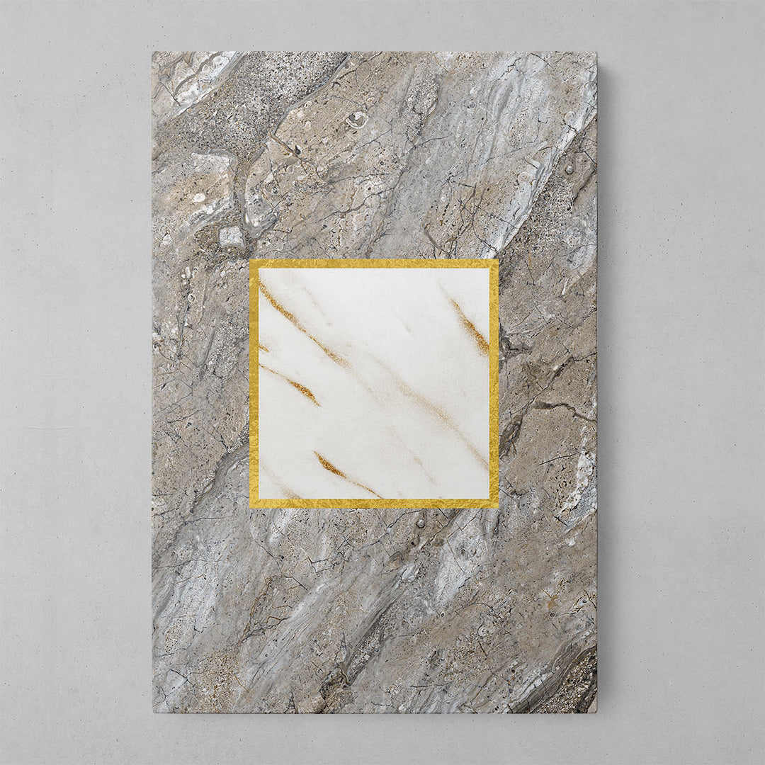 Modern Marble Geometry Art