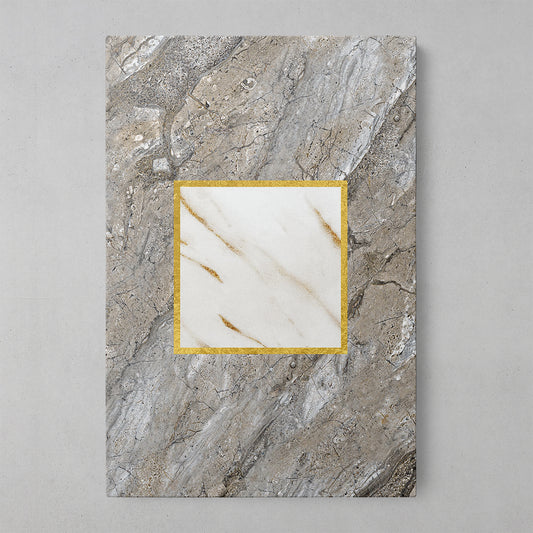 Modern Marble Geometry Art