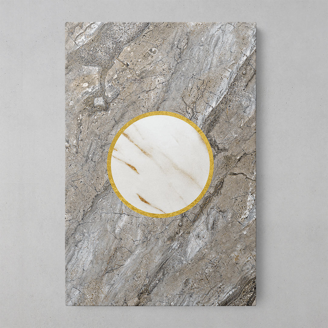 Abstract Marble Geometry Artwork