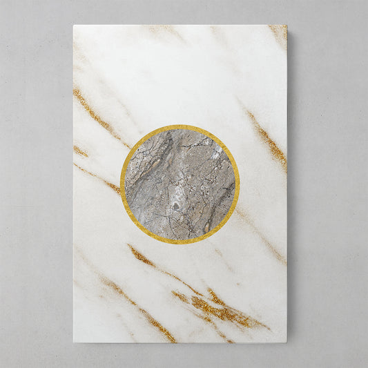 Abstract Marble Geometry Art