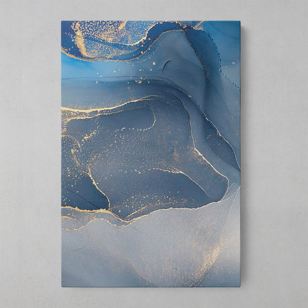 Azure Marble Elegance
