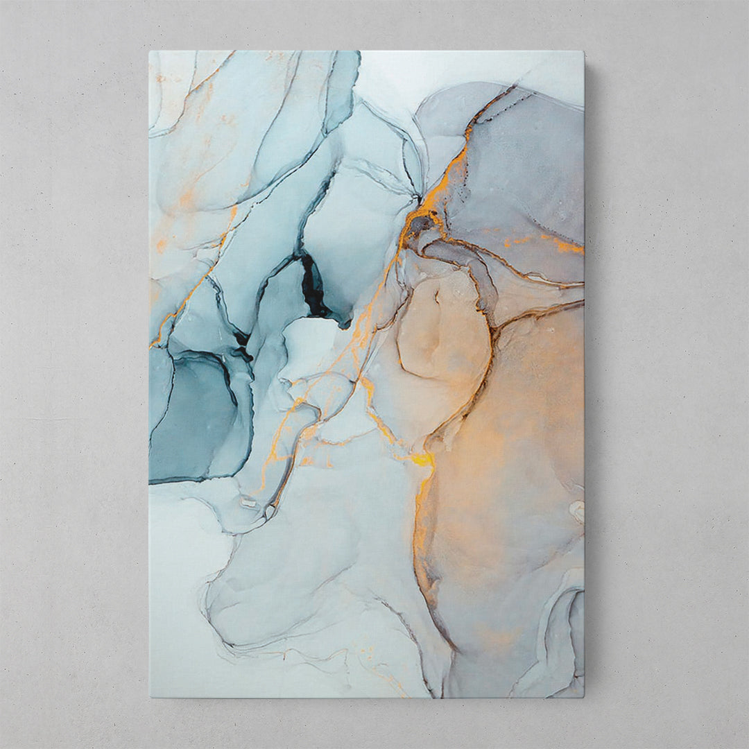 Marble Elegance: Artful Canvas and Poster Prints