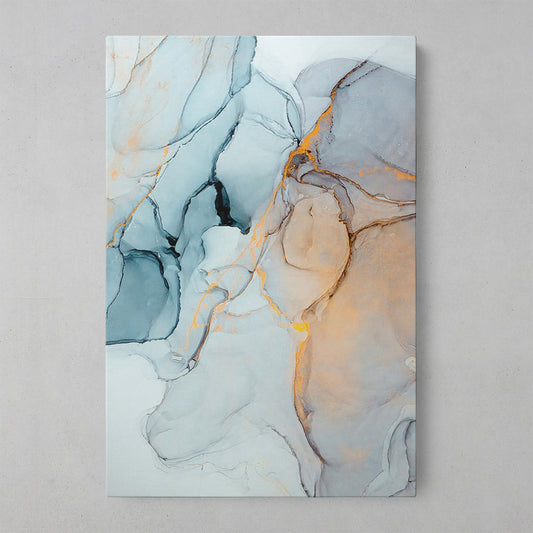 Marble Elegance: Artful Canvas and Poster Prints