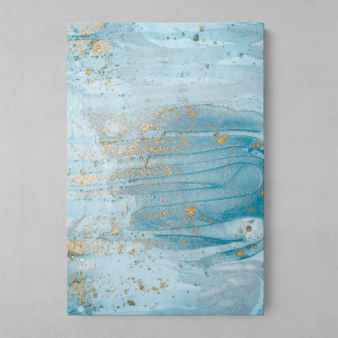 Azure Marble Elegance