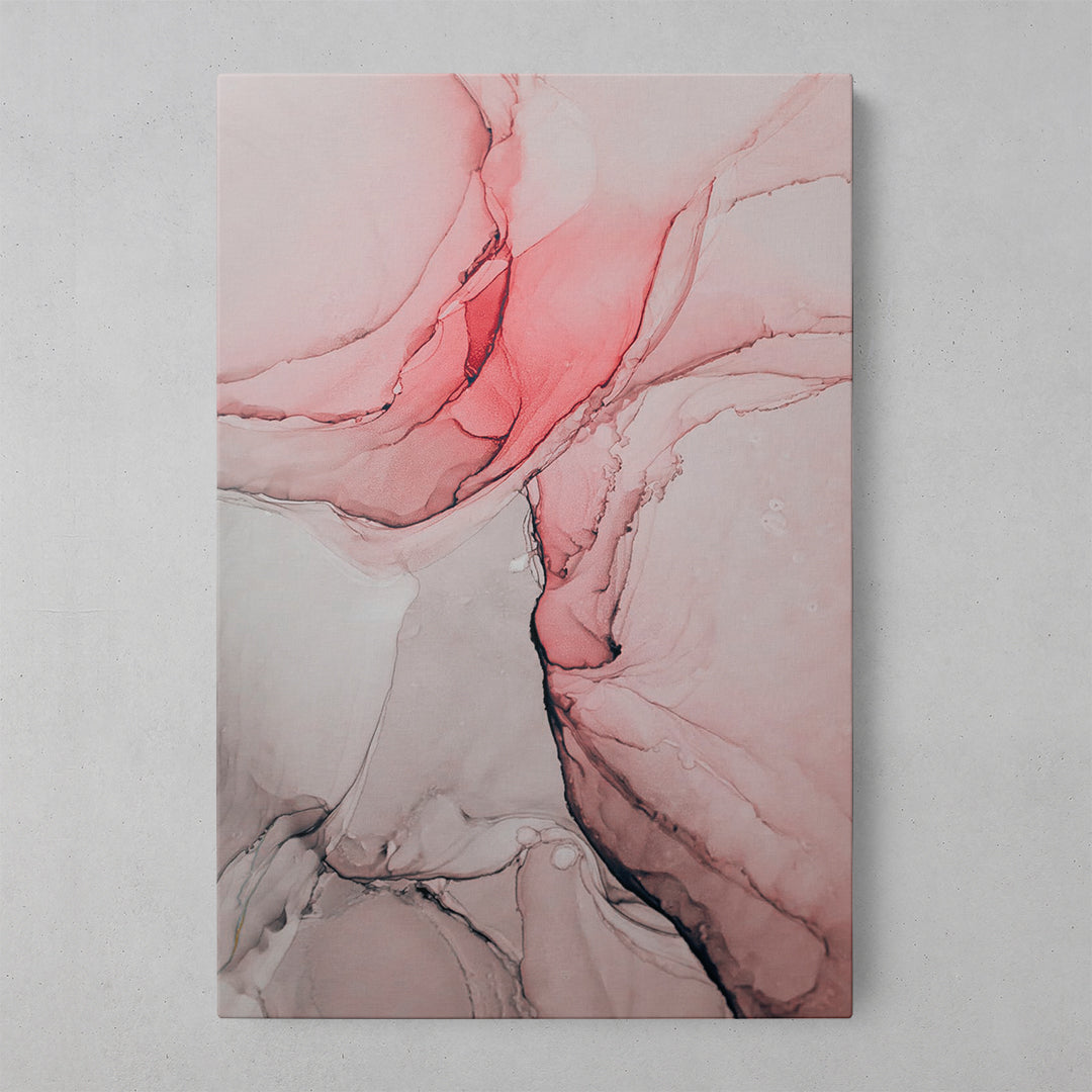 Blush Marble Elegance Wall Art