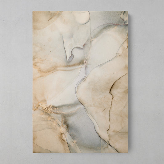 Marble Elegance: Textured Wall Art Print