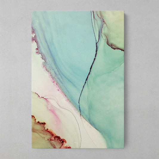 Marble Elegance: Artistic Canvas Print