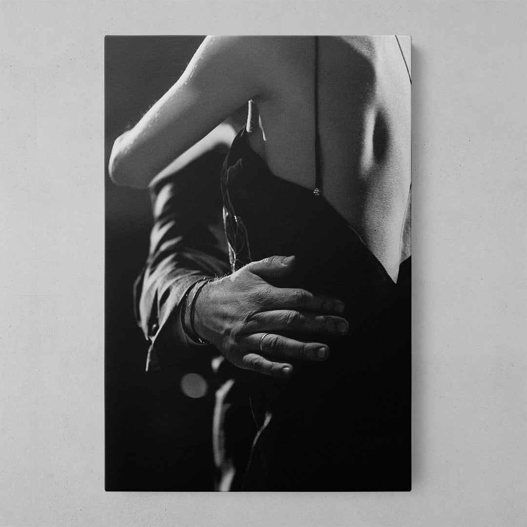 Monochrome Elegance: Black and White Art Print