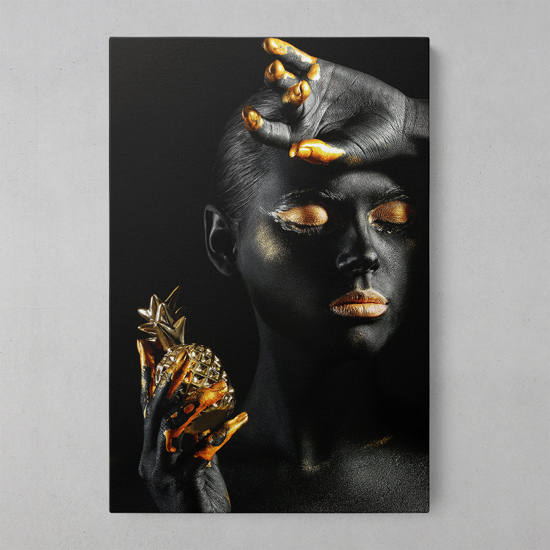 Chic Black and Gold Elegance for Women