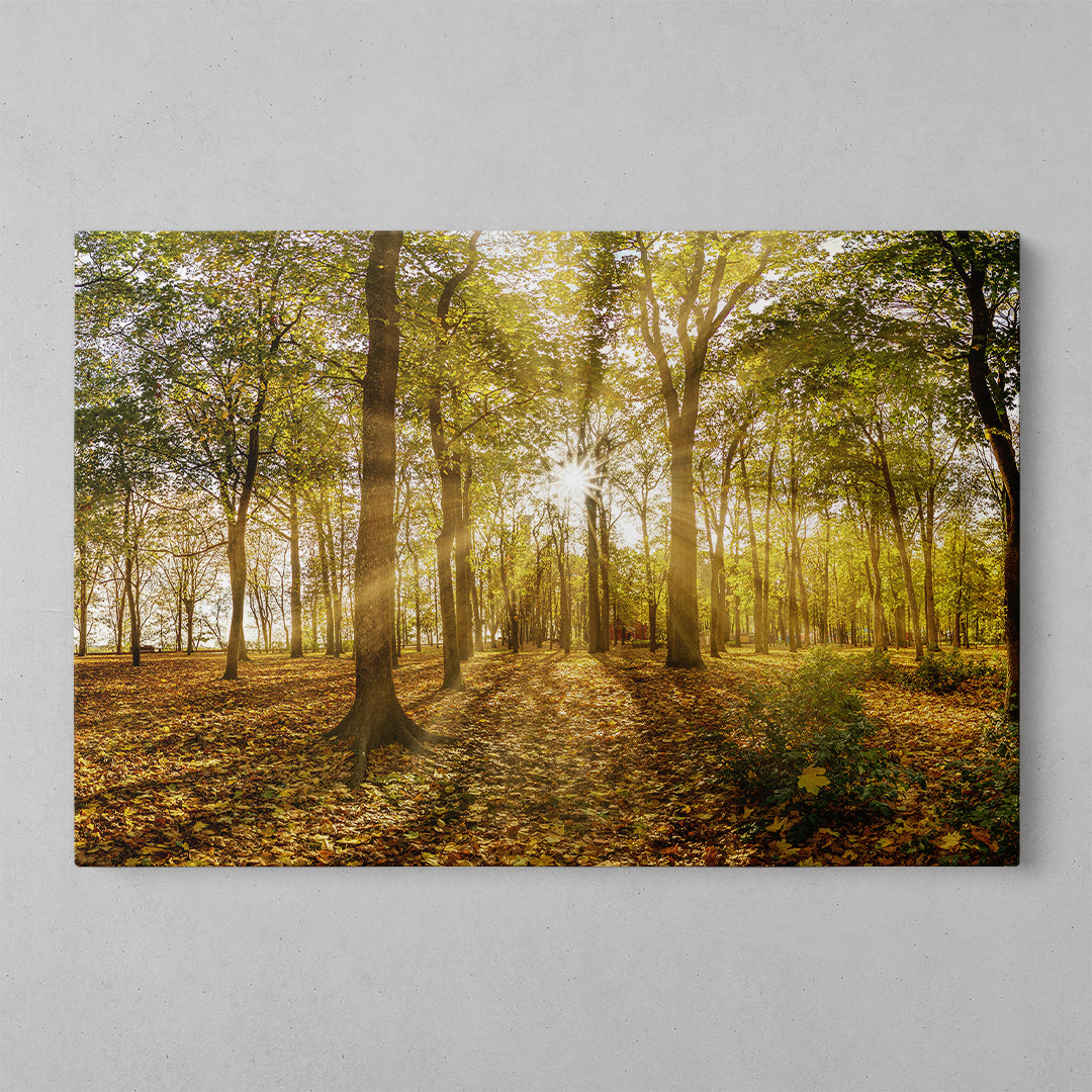 Autumn Blooms: A Floral Wonderland Poster