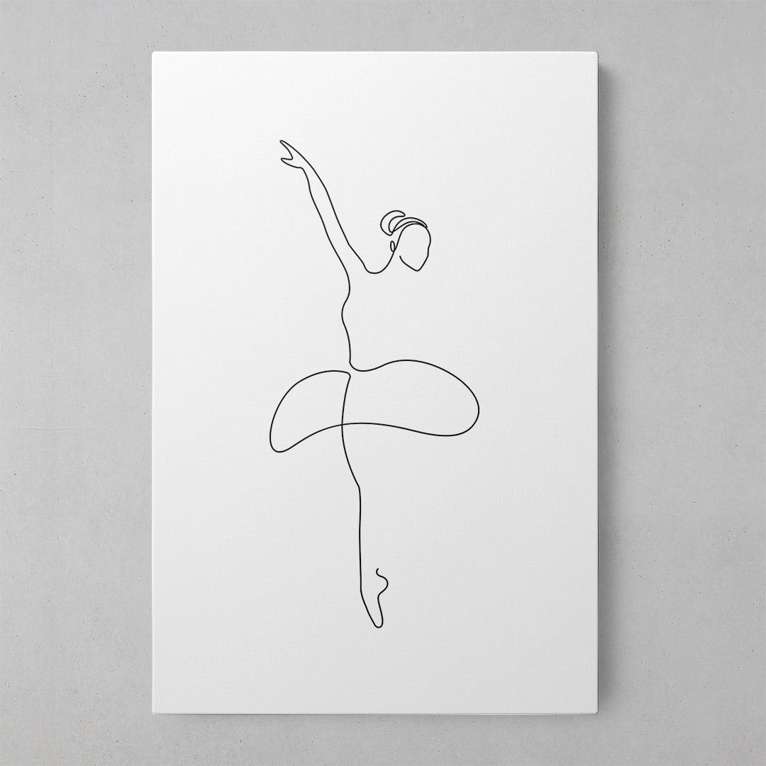 Ballet Dreams: Enchanting Dance Lines Poster