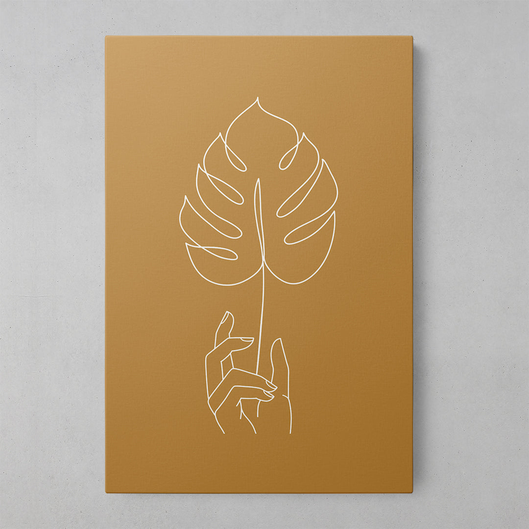 Nature's Harmony: A Serene Linescape Poster