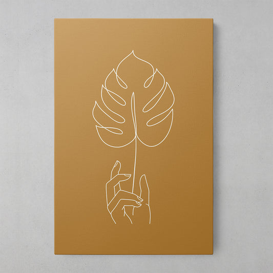 Nature's Harmony: A Serene Linescape Poster