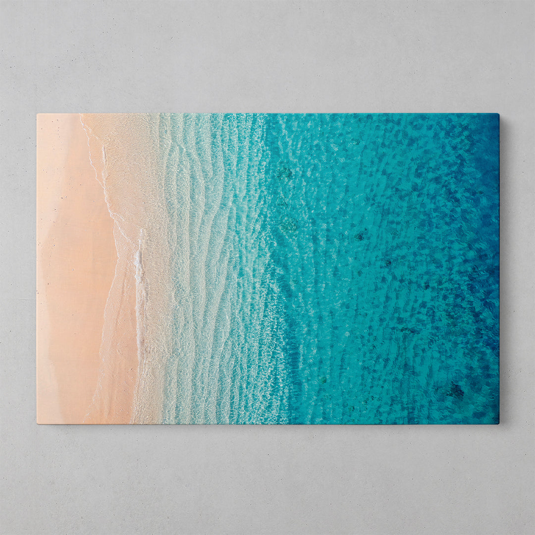 Seaside Serenity: Coastal Bliss Art Print