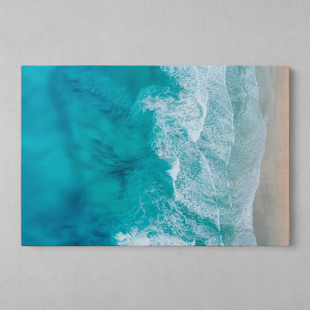 Seaside Serenity: Coastal Escape Art Print