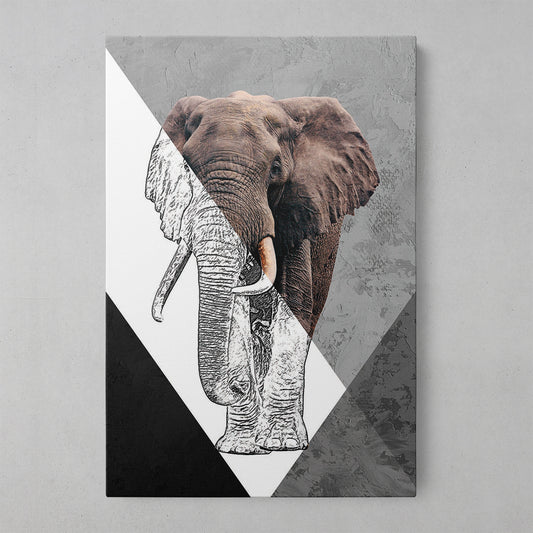 Vibrant Elephant Art Print