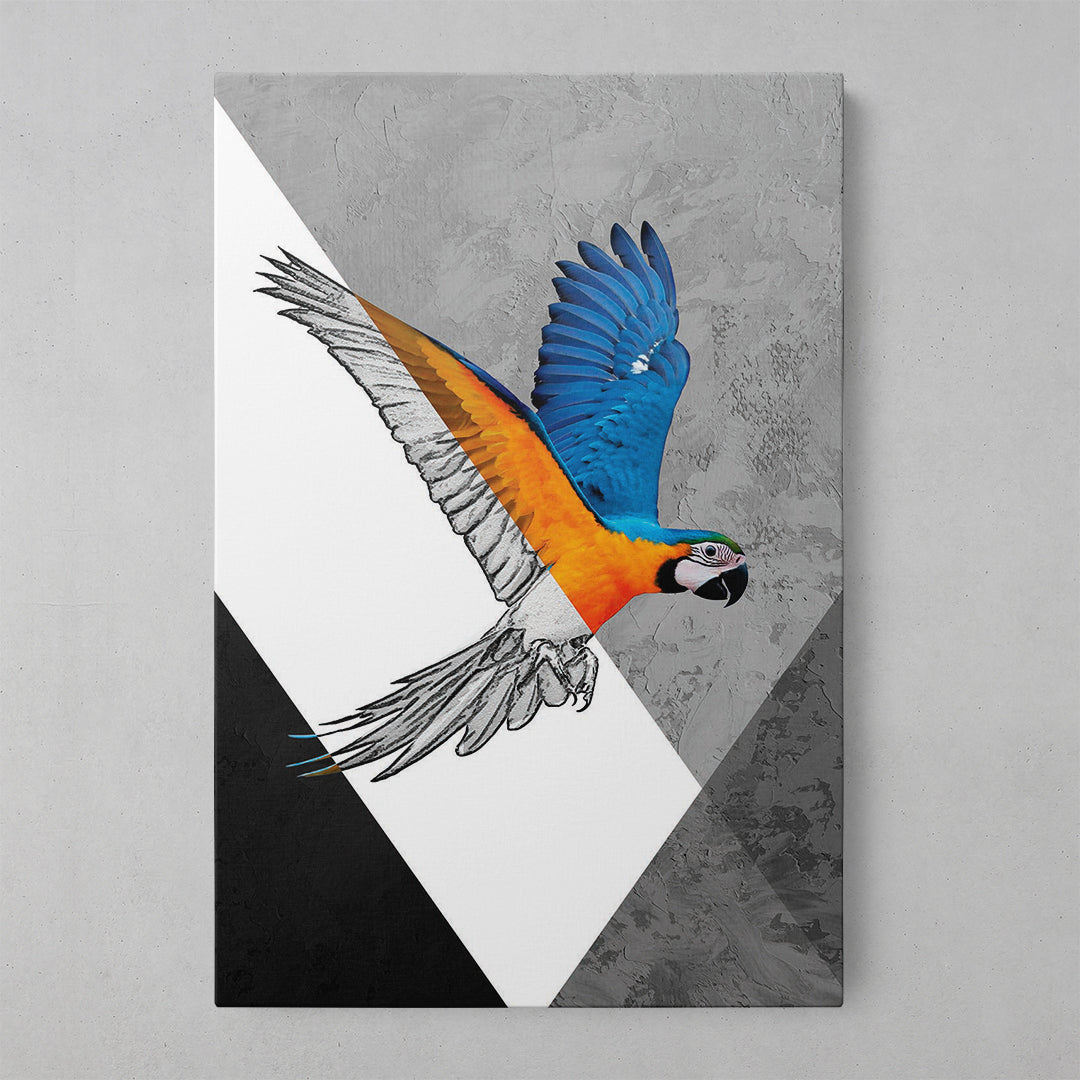 Vibrant Parrot Paradise Wall Art