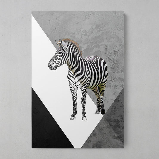 Zesty Zebra Art Print