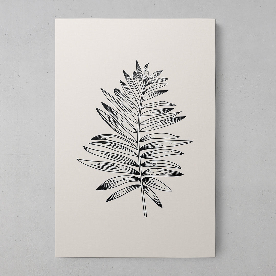 Monochrome Botanical Bliss