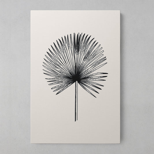 Monochrome Foliage Art