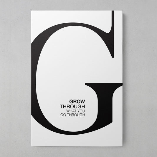 Inspirational Art: Grow through