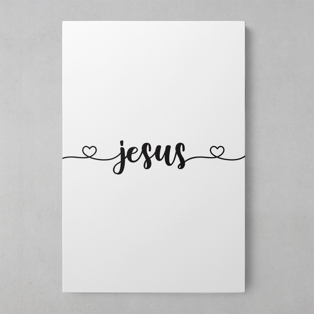 Handwritten Wisdom Print - Jesus