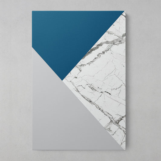 Blue Marble Geometric Elegance