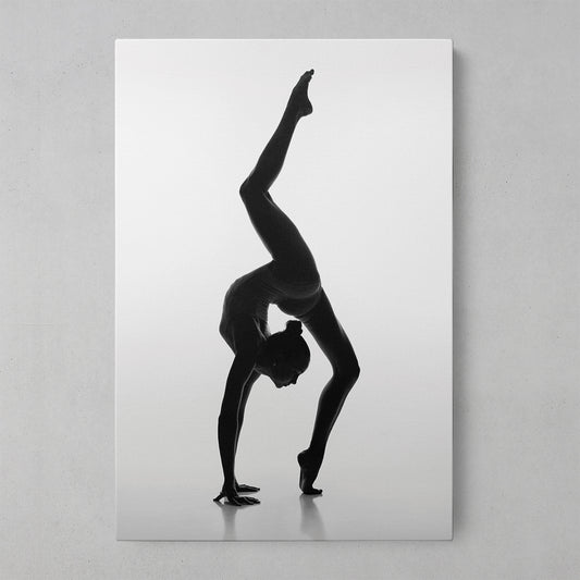 Ballet Bliss: Women's Elegant Ballerina Art Print