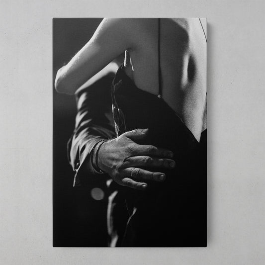 Monochrome Elegance: Black and White Art Print