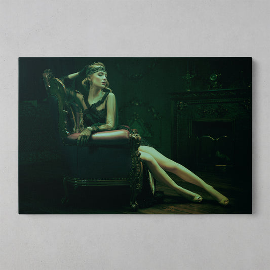 Vintage Vibes: Retro-Inspired Art Print