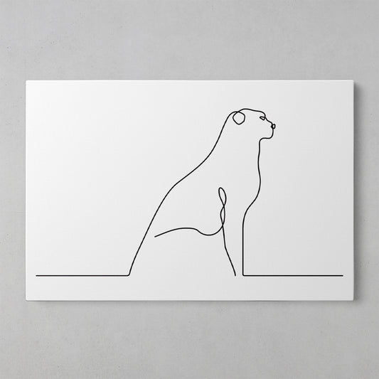 Animal Lines Art Print