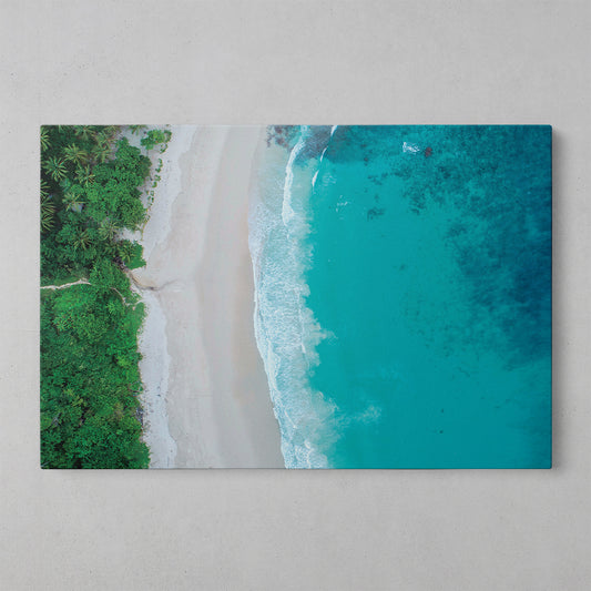 Coastal Serenity: Seaside Escape Canvas Art
