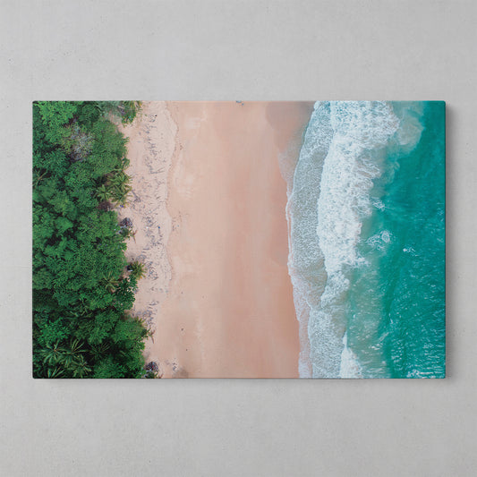 Coastal Serenity: Captivating Seaside Escape Art Print