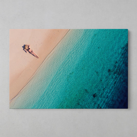 Coastal Serenity: Ocean Breeze Art Print