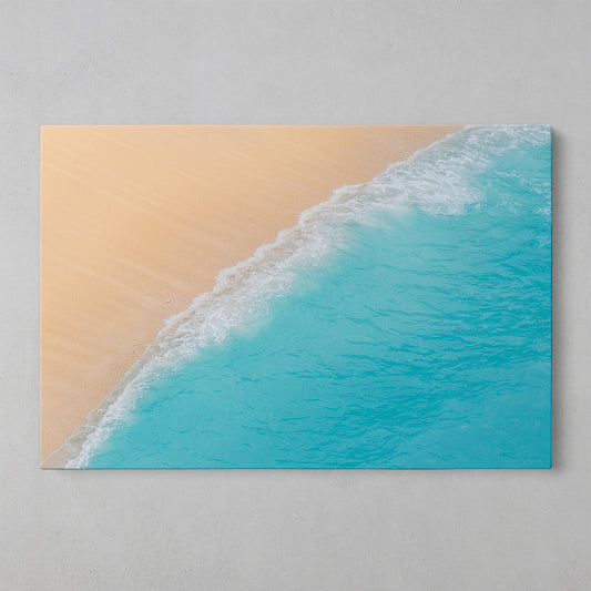 Coastal Bliss: Seaside Serenity Art Print